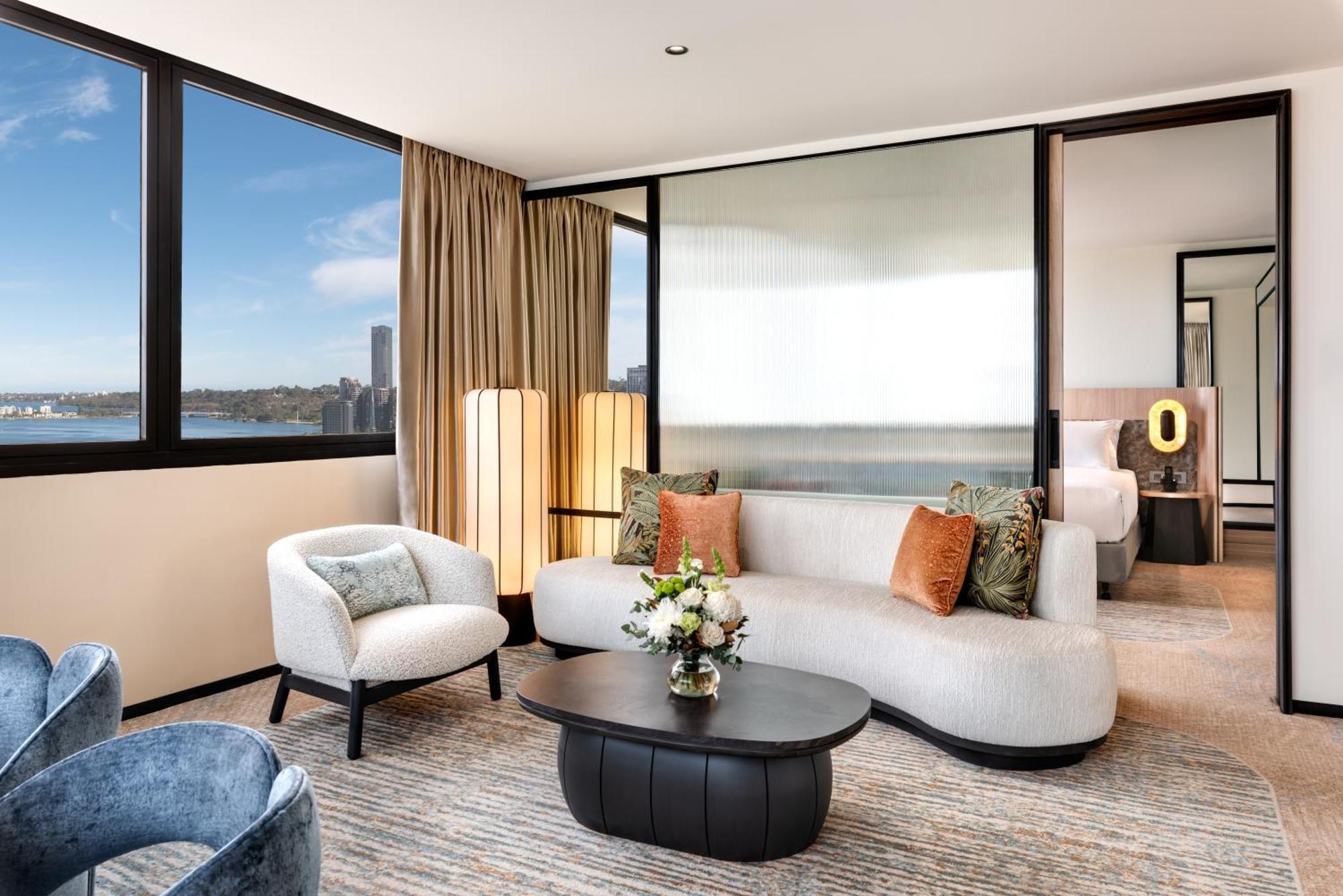 Pan Pacific Perth Hotel Exterior photo A suite at The Westin Sydney